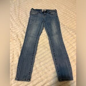 Pacsun jeans much lighter in person low rise skinny